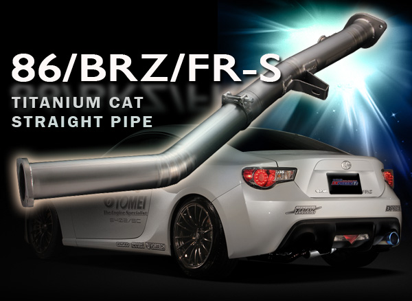 BRZ ZC6 6MT EXPREME Ti TITANIUM CAT STRAIGHT PIPE